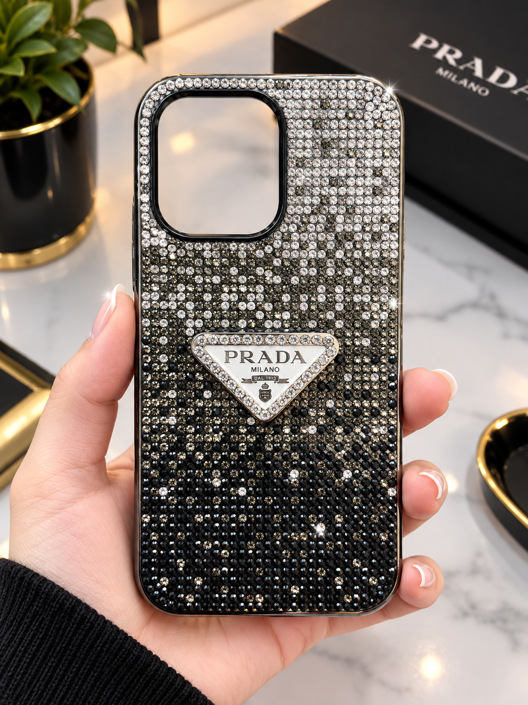 قاب  گوشی پردا نگینی  مناسب مدل گوشی iphone